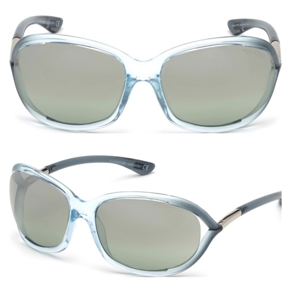Tom Ford Accessories - New TOM FORD Jennifer Oval Cut Out Sunglasses